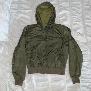 3 for 22!💎 GAP Woman’s Bomber Jacket with Hoodie